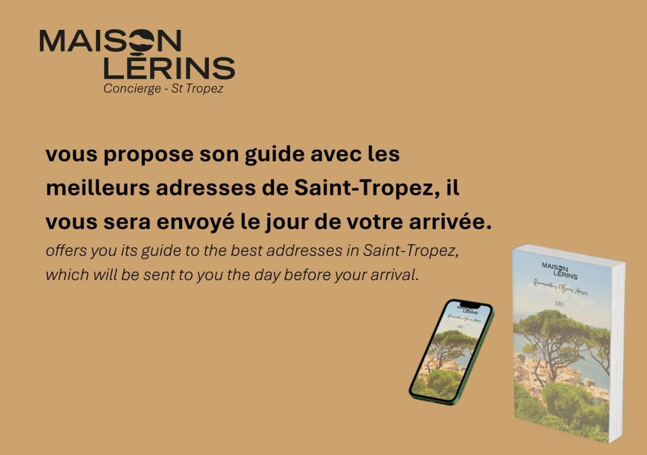 Magnifique 3 Pieces - Proximite Place Des Lices Avec Parking แซ็ง-ทรอเป ภายนอก รูปภาพ